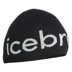 Icebreaker Beanie Hat Black/Ecru HTHR One Size