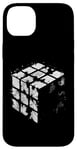 Coque pour iPhone 14 Plus Illustration de journal Magic Cube – Vintage Cube Lover