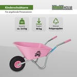 Brouette pour Enfant Princesse Pushcart Metallschubkarre Chariot Pannenrad