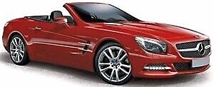 Norev 351340 - Miniature Mercedes-Benz SL 50 rouge métallique 2012 (1:43)