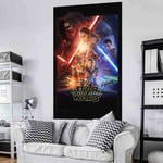 Poster géant intissé affiche Episode vii Le Réveil de la Force Star Wars 120x200cm