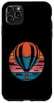 iPhone 11 Pro Max Retro Sunset Journey Through The Sky Hot Air Balloon Case