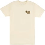 FENDER ACOUSTASONIC TELE T-SHIRT, CREAM, XXXL