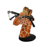 VIPbuy Support à lunettes en bois sculpté à la main en forme d'animal repose lunettes rigolo porte-lunettes enfant pour la maison, le bureau, la décoration cadeau (girafe)