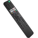 1-Channel Voice Remote Control RMF-TX520U For Sony Bravia TV KD-43X80J XR-55A80J