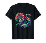 Anime Girl Japanese Dragon Rider T-Shirt