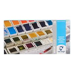 Set de peinture aquarelle Van Gogh, boîte métal, 48 demi godets