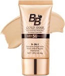 BB Cream Tinted Moisturiser With SPF, BB Cream Light SPF50+ Gold Snail Sunscree