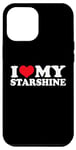 Coque pour iPhone 13 Pro Max J'aime mon Starshine, j'aime Starshine