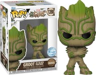 Funko Pop! Marvel figuuri (Groot as Black Panther)