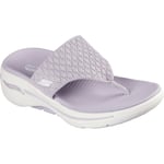 Skechers Go Walk Arch Fit Sandal Spellbound Polyester Women's Lilac Sandals