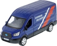 Model Rmz Ford Transit Van 2018 Blue K-974 19741