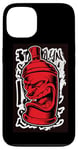 Coque pour iPhone 13 Y2K Bombe de peinture en spray pour graffiti rétro Street Art Old Skool