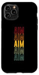 Coque pour iPhone 11 Pro Objectif arc-en-ciel