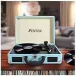 Fenton RP115 3 Speed Retro Vinyl LP Record Player Turntable 33 1/3 45 78 RPM