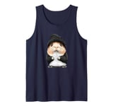 Guinea Pig Halloween Bat Spooky and Cute Tank Top