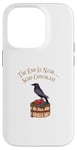 Coque pour iPhone 14 Pro Funny The End is near, Send Chocolate Design