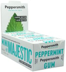 PEPPERSMITH XYLITOL PEPPERMINT DENTAL CHEWING GUM 12x15g (Box of 12)