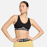 Nike Pro Indy Plunge MS Bra Svart - Handla nu på Loparshop.se!