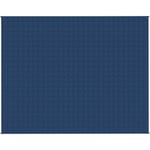 Couverture lestée Bleu 235x290 cm 15 kg Tissu Vidaxl Blue