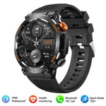 2024 Uusi Outdoor Smart Watch Adult Taskulamolla Sport Fitness Rannekoru Verenpaine IP67 Vesitiivis Älykello Bluetooth-puhelu