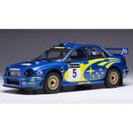 SUBARU IMPREZA S7 WRC N.5 RALLY GREAT BRITAIN 2001 BURNS/REID 1:24 Ixo Model