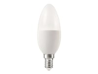 Ledvance Smart+ - Led-Glödlampa - Form: B40 - Glaserad Finish - E14 - 4.9 W (Motsvarande 40 W) - Klass F - Tonbar Vit - 2700-6500 K - Vit