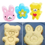 Mini Sandwich Cutters Shapes For Kids Plastic Bento Sandwich Cutters Mold  Hot