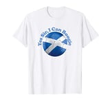 Yes Sir I Can Boogie No Scotland No Party Scottish Saltire T-Shirt