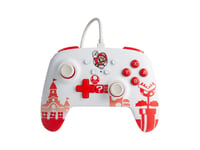 Powera Mario Red, Gamepad, Nintendo Switch, Del-Knapp, Koblet Med Ledninger (Ikke Trådløs), Usb, Usb Type-C