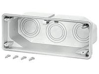 Hensel Genomföringsplåt 3Xm40/50/63 80 X 300Mm Ip65 För 300Mm Väggar Mi Fm63 (Hpl2000133)