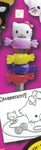 TOMY, Décoration bonbon pour crayon HELLO KITTY avec un coloriage, T8872A