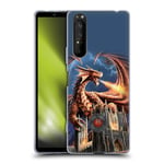 Head Case Designs Officially Licensed Anne Stokes Fury Dragons Soft Gel Case Compatible With Sony Xperia 1 II 5G