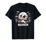 Funny Ghost Cows Halloween Animals Cow Lover Spooky Season T-Shirt