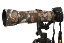 Rolanpro Objektivskydd för Nikon AF-S 200-500mm f/5.6E FL ED VR | Kamoflagefärgad | Skyddar objektivet