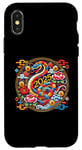 iPhone X/XS Serpent Art for the Year of Snake 2025 Chinese New Year Case