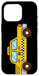 Coque pour iPhone 16 Pro I Love New York City - Cool New York City Funny Yellow Taxi