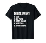 Car Enthusiast Pun for Auto Repair Driving Car Fan T-Shirt