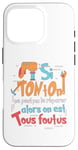 Coque pour iPhone 16 Pro SI TONTON NE PEUT PAS LE RÉPARER - Anniversaire Oncle