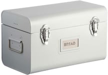 Typhoon, Stowaway, grey Bread Bin,7 ltr, vintage travel trunk inspo, 1400.175