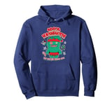 Fuggler Christmas Elf 100 Naughty You Better Watch Out Pullover Hoodie