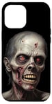 Coque pour iPhone 12 Pro Max Zombie horreur costume Halloween sanglant effrayant