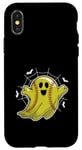 Coque pour iPhone X/XS Pichet attrape-balle molle fantôme d'Halloween