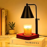 Funistree Christmas Candle Warmer Lamp with Dimmer, Secret Santa Gifts for Women Mum Friends, Xmas Advent Calendar Presents for Her Stocking Fillers, Candle Heater Lamp with 2 Bulbs for Birthday