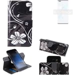 For HTC Desire 20+ Flip Wallet PU Leather Case Cover Stand Card Holder Pattern