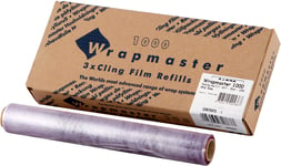 Hushållsfilm Wrapmaster 1000 PVC 3 rullar