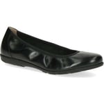 Ballerines Caprice  black nappa casual closed ballerinas