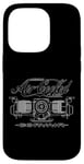 Coque pour iPhone 14 Pro Corvair Motor American Air Cooled Classic Cola parodie