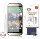 Pack De 10 Protecteurs D'Écran Orzly® Pour HTC ONE 2 (M8) En Espagne