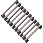 10pcs poignée meuble entraxe 224mm-poignée porte cuisine noire poignee barre meuble poignee de cuisine noire 224mm